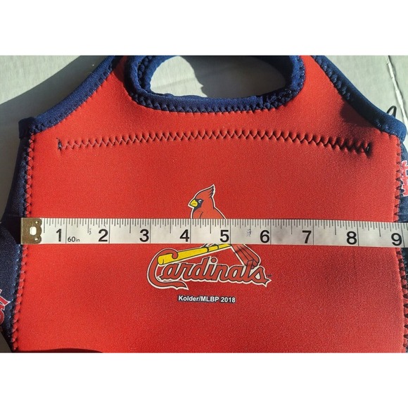 St Louis Cardinals Cooler Bag Insulated Zip Kolder Soft Sided STL MLB Handles - Picture 8 of 10